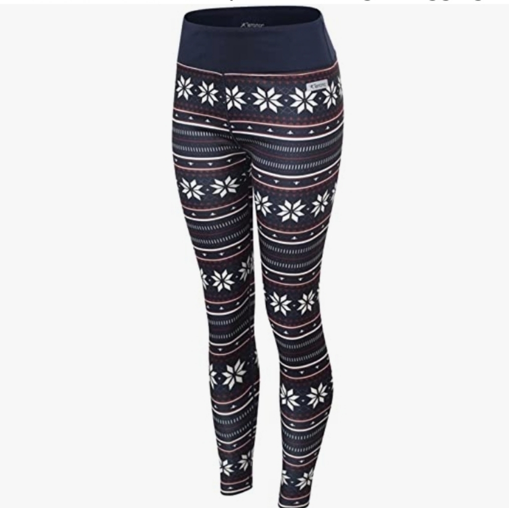 Terramar Women's Genesis Expedition-Weight Legging Ski Base Layer Pants
